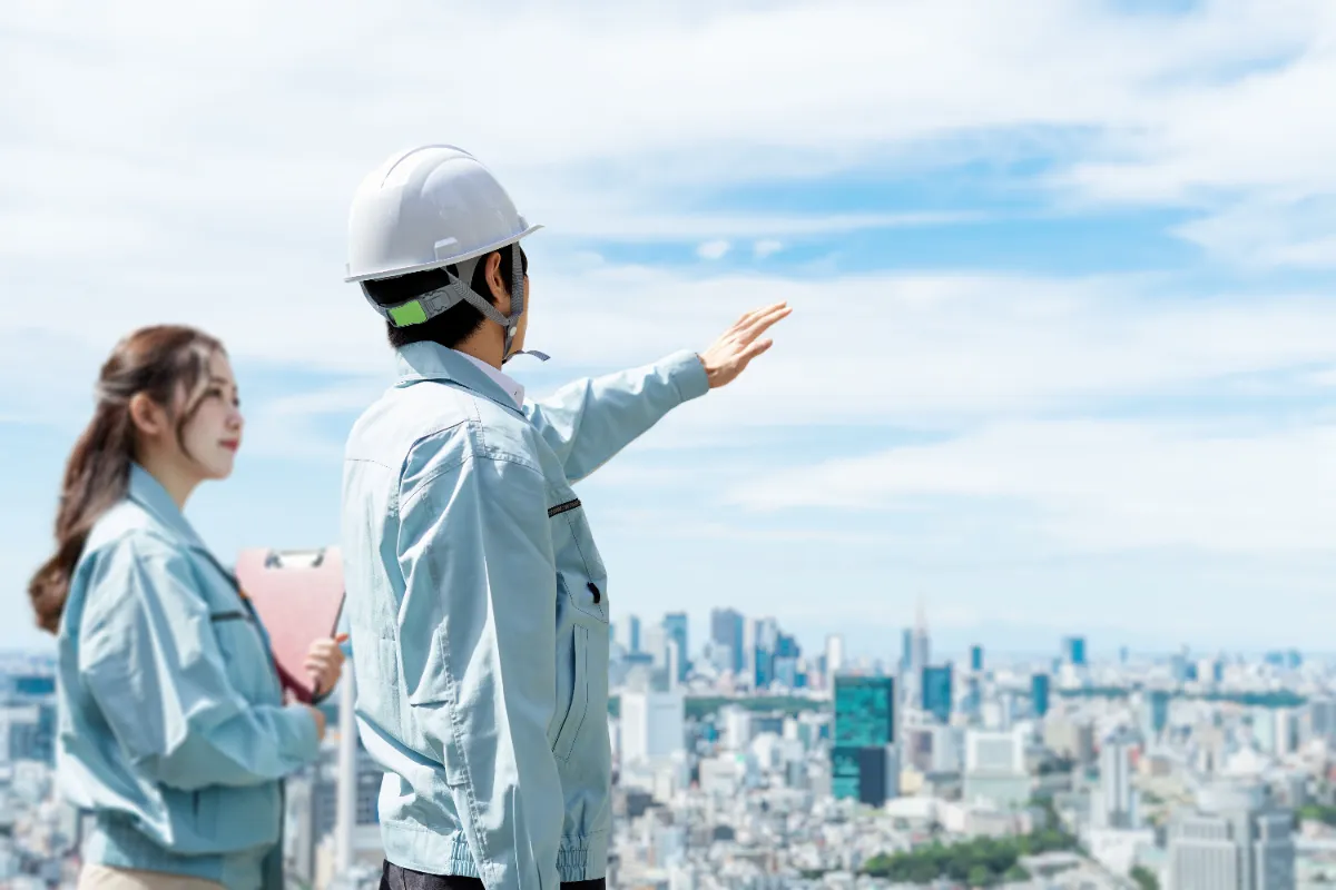 現場で働く太陽興産の社員