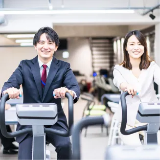 充実した福利厚生の様子